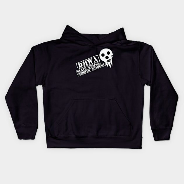 soul eater- DMWA skull Kids Hoodie by Rebellion10